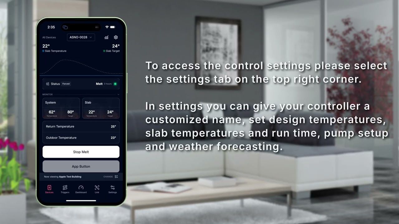 Controlling the HBX Controls SNO-0600 with the SensorLinx Mobile App