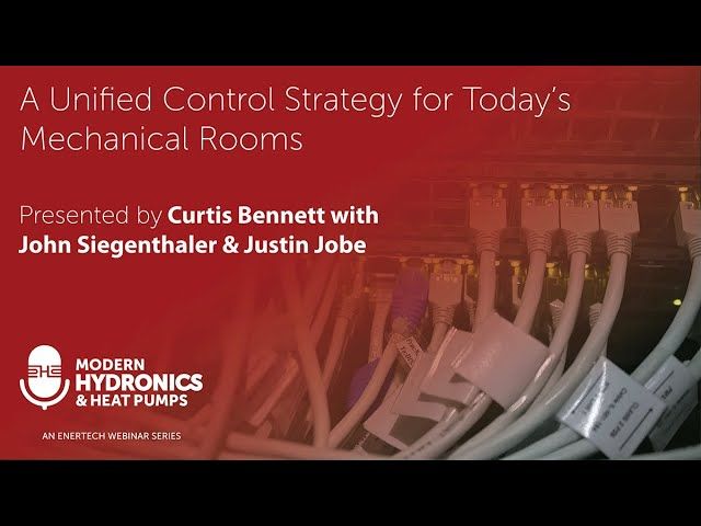 A Unified Control Strategy for Today’s Mechanical Rooms